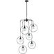 Moorsgate 6 Light 36 inch Old Brass Pendant Ceiling Light